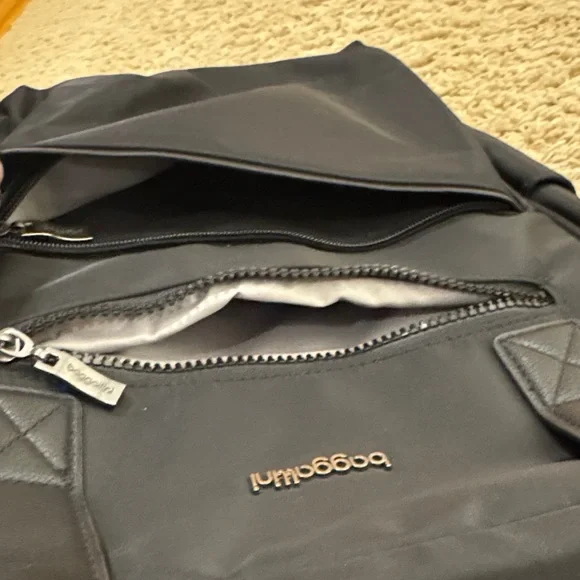 Baggallini Soho Laptop Handled Travel Backpack, Black - Picture 11 of 14